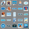 oly-1f0dfcc2ff82eedced43de3af8a92167 Wholesale 50 Album Personality Creative Graffiti Hand Account DIY Skateboard Luggage Mobile Phone Shell Sticker OLY Exclusive
