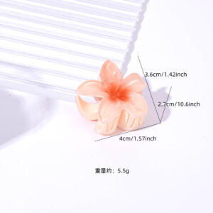 4CM frangipani (orange)