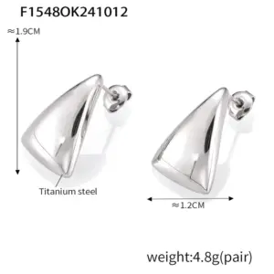 F1548-Steel Earrings Ke64633-K