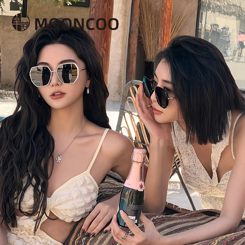 Wholesale New Style Sunglasses for Women, High-End Big-Name Anti-Uv Sunglasses, Outdoor Street Photography, Fashionable Polarized Sunglasses