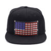 Wholesale  luminous hat LED luminous hat performance Party el cold light sheet luminous flat cap baseball cap