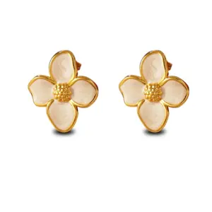 Multicolor-Golden Yellow / One Size / FYD6111-White Earrings