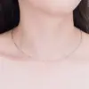 Wholesale Handmade Geometric Necklace For Women With 925 Sterling Silver Twisted Rope Chain