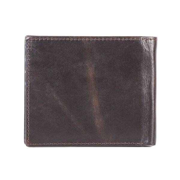 oly-20041d3c9a11f625b2f5c6ff8ddda9ba Wholesale men’s wallet horizontal leather wallet clip head layer cowhide oil wax leather simple two-fold silver bag