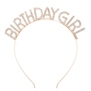 Single Golden Headband / Headband Shoulder Strap Set