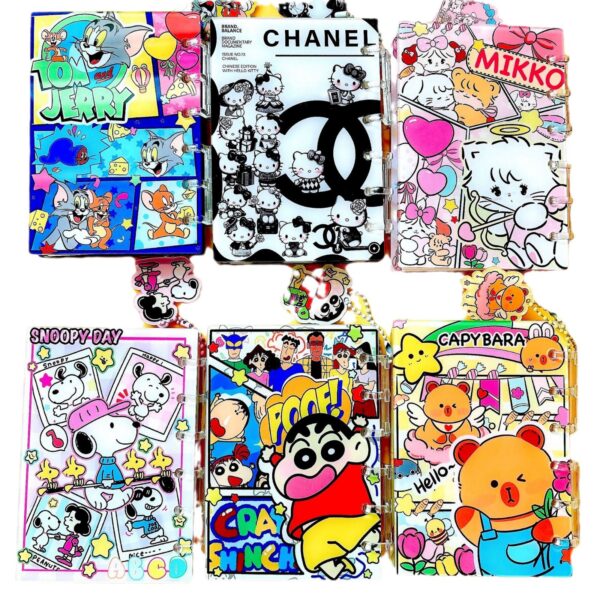 oly-201a5253534ddf4dbed64836c06a7fa5 Wholesale Acrylic shake notebook notebook trembles TK explosions loose-leaf diyA7A5 OLY Exclusive