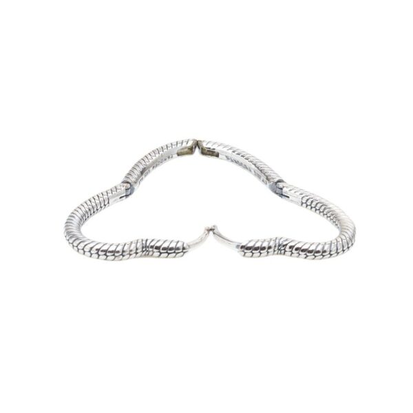 Wholesale  silver-plated Moments heart-shaped string earrings fashion lovely earrings Valentine's Day gift for women