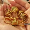 Wholesale Stainless Steel Open Ring Irregular Design Elegant Sexy Style For Women Couples Adults Universal Season Fashion Jewelry