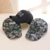 Wholesale Printed Camouflage American Flag Adjustable Breathable Sunshade Casual Unisex Adult Curved Brim Sports Baseball Cap