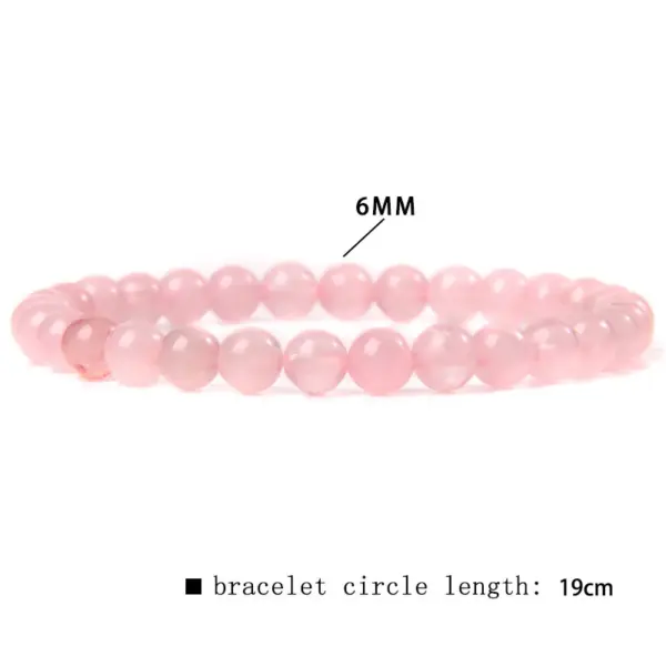 Wholesale Fashion Solid Color Natural Stone Beaded Bracelets