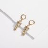 Wholesale Little People Pendant Valentine's Day Gift Creative Love Earrings Hug Kiss Ear Buckle