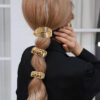 Wholesale hairgrip Geometric U-shaped Hairpin Back Head Hook Ponzetail Clip Hair Plug Hair Accessories Hair Buckle Headwear