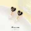 Wholesale Heart Shape Stud Earrings For Women With 925 Sterling Silver Posts, Copper Base, 14K Real Gold Plated Bezel Setting And Zircon Inlay