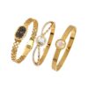 oly-20fe7b9c4f57bab4473d44ba82a45314 Wholesale Stainless steel gold-plated watches, stainless steel titanium steel bracelets