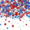 Wholesale American Independence Day Memorial Red Blue White Confetti Fallen Soldier Memorial Stars And Stripes Sequin Paper