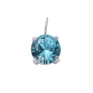 Silver / 6mm / March-Light Blue