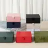Wholesale High-End Jewelry Storage Box Multi-Color Drawer Design Ring Necklace Packaging Box Quality Craftsmanship Slotting Process