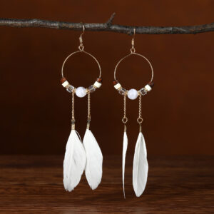 White double feathers