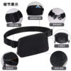 Wholesale Waist Bag Nylon Waterproof Chest Bag Outdoor Sports Running Mobile Phone Bag Versatile Crossbody for Men and Women