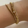 Wholesale PVD Coated Real Gold Plated 16K White Plating Heart Shape 304 Stainless Steel Modern Style Simple Waterproof Non Tarnish Bracelets Necklace