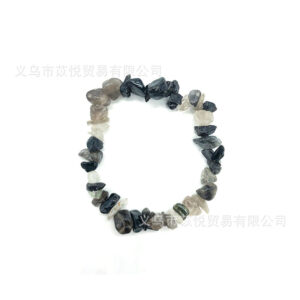 Tea crystal (natural material) / Bracelet circumference is about 18cm