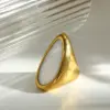 Wholesale Irregular Jewelry Set For Women In 304 Stainless Steel With 18K Real Gold Plated Coating Thickness 0.03µm, Perfect For Independence Day