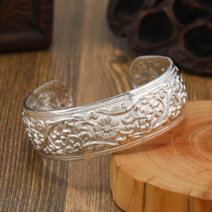 3-Silver (embossed pattern)