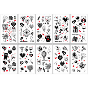 Valentine's Day C Series 10 sheets/set / 68*120MM