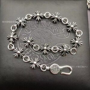Small cross flower bracelet / 18CM