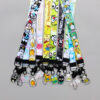 oly-21faac03985c47b9296ad07e31a55f3b Wholesale Mobile Phone Lanyard Cute Cartoon Neck Hanging Pendant Wide Flat Woven Band Card Set Breast Plate Thermal Transfer