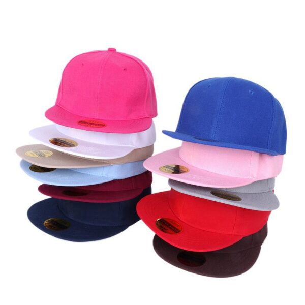 oly-22004bc21b0084a91b8198ec66c3e5ed Wholesale Solid Color Light Board Hat Skateboard Flat Brim Hat Dead Fly Hip-Hop Blank Baseball Hat