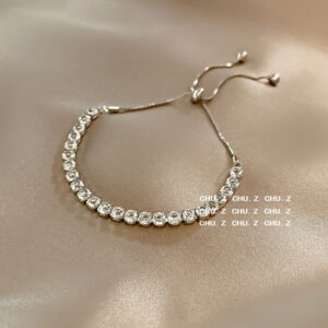 Cross Pull Bracelet-Silver