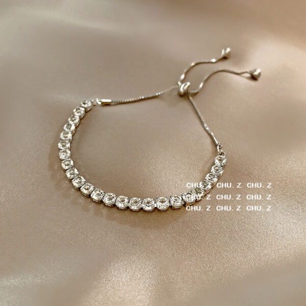 oly-22272cf96ad7ff12ad1e9178c313b19e Wholesale Gypsophila Bracelet Niche Korean Style Female Ins Cold Style Design Adjustable Drawstring Bestie Jewelry