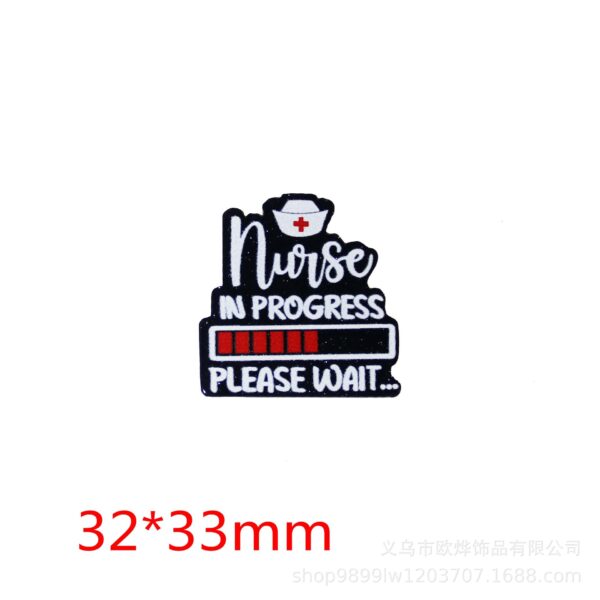 oly-22302feea1422e1272aac6df6d05f994 Wholesale loose powder cartoon organ medical rainbow bag jewelry acrylic cute DIY patch accessories