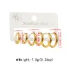 Wholesale 1 Set Simple Style Commute Solid Color 304 Stainless Steel Drop Earrings