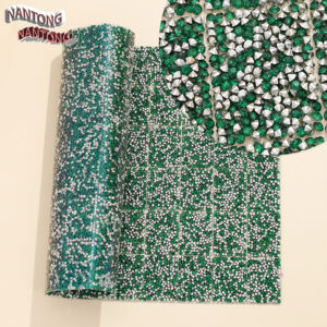 9 dark green pointed bottom rhinestone style / Pointed bottom rhinestones with resin cylindrical hot melt square adhesive tape [full piece 24*40cm small square 3*4cm]