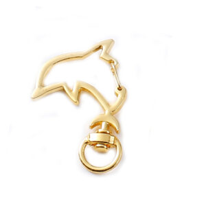 10# dolphin gold / Delivery opening ring