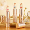 oly-22690995e5ab6a125fff8dc43637759e Wholesale Petal Jelly Color-changing Lipstick No-fading No-stick Cup Lip Balm No-fading Lipstick Makeup