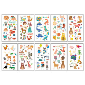 Animal series 10 sheets/set / 68*120MM