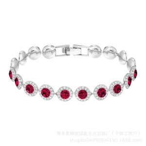 Red Crystal Roman Bracelet