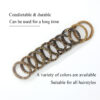 oly-22bd1fcc7e400bb34037a5ef333fa2f8 Wholesale Explosions Women's Hair Ring Leopard Print Towel Ring Horsetail Head Rope High Elastic Hair Strap Hair Rope