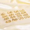 oly-22bd684082c2e8105c7ebd4bcb4ce62c Wholesale Ig Simple Stainless Steel 18K Gold-Plated Flower Inlaid with Diamonds and Pearl Earrings for Women Accessible Luxury High-End Earrings