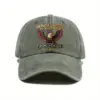 Wholesale Men's Retro Baseball Cap With Curved Brim Featuring Breathable Printing Design