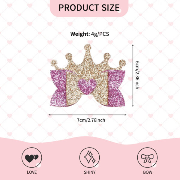 oly-22d332635a713d23a02d6cf2578f56de Wholesale Valentine's Day Children's Hair Accessories Love Crown Shiny Hair Accessories Girls Hair Accessories Children's Hair Clip