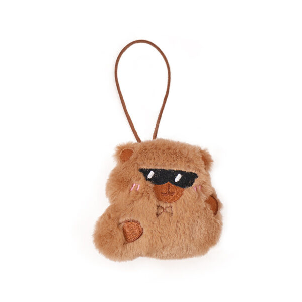 oly-22ede9d325d5cc2dcb66d8d4f9fe7a8a Wholesale Kapi Bala Pendant Cute Plush Doll Doll Keychain Student Creative School Bag Decorative Accessories Keychain