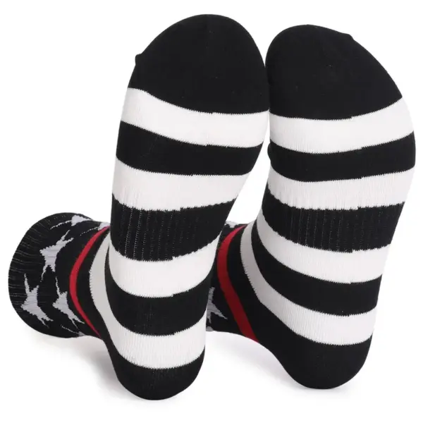 oly-22f16ea7492b84368c1e06ce680baf6e Wholesale Unisex Casual American Flag Cotton Socks For Independence Day, Perfect Summer Sports And Casual Wear