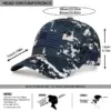 oly-231ac7602002ed659d29d3a67492544f Wholesale American Flag Women's Casual Outdoor Baseball Cap With Curved Brim, Polyester Material Featuring Embroidery