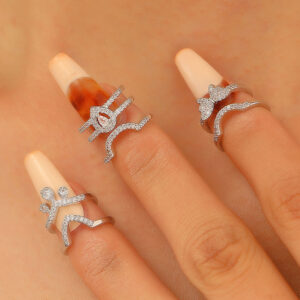 3 nail rings