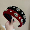 oly-23509b965cc78a480d7aa621a316aa47 Wholesale Autumn and Winter Fashion Sparkling Diamond Elegant Hairband Women's High-End Accessible Luxury Hairpin Korean Headband Headband Hair Accessories