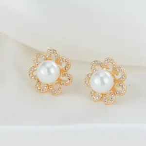 14K Gold H-6445 Pearl